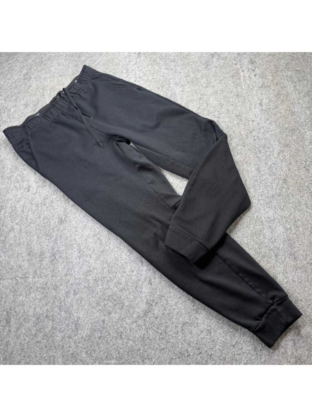 Nike Jogger Men M Gray Big Swoosh Therma Tapered Cuffed 28" Training 932257